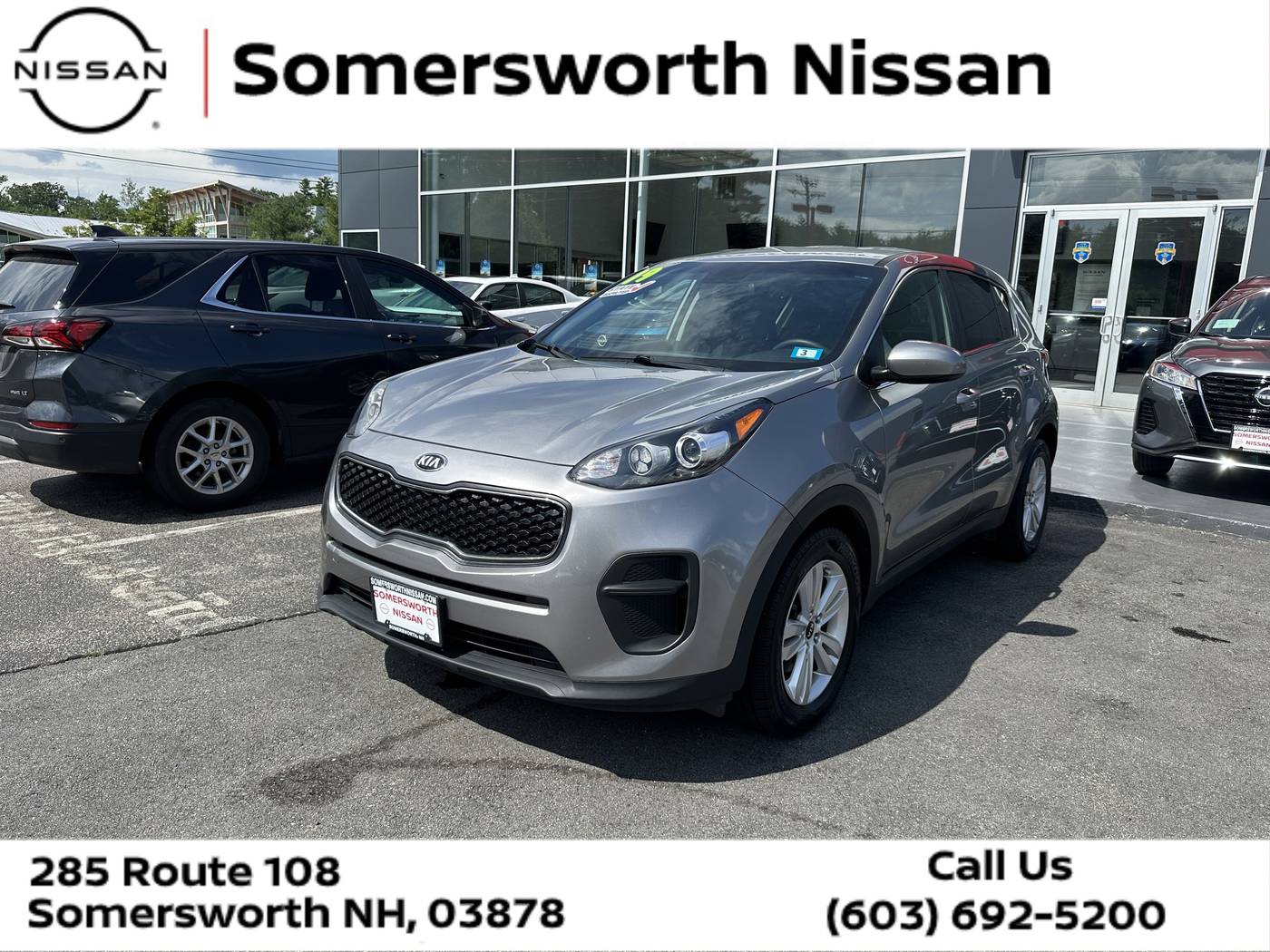 2019 Kia Sportage LX — SUV — 75,154 mi — Somersworth, NH