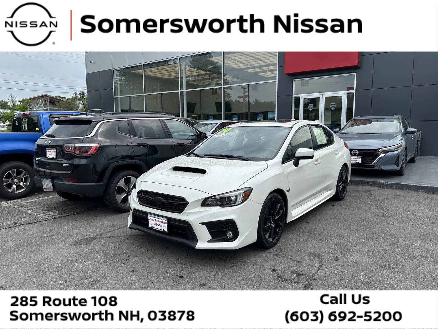 2020 Subaru WRX Limited — Sedan — 80,185 mi — Somersworth, NH