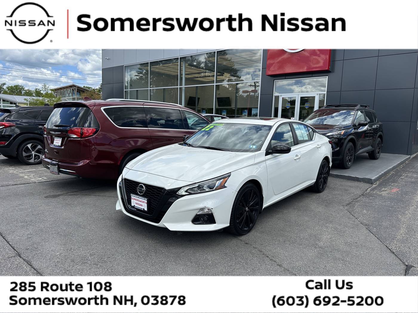 2022 Nissan Altima SR — Sedan — 50,793 mi — Somersworth, NH