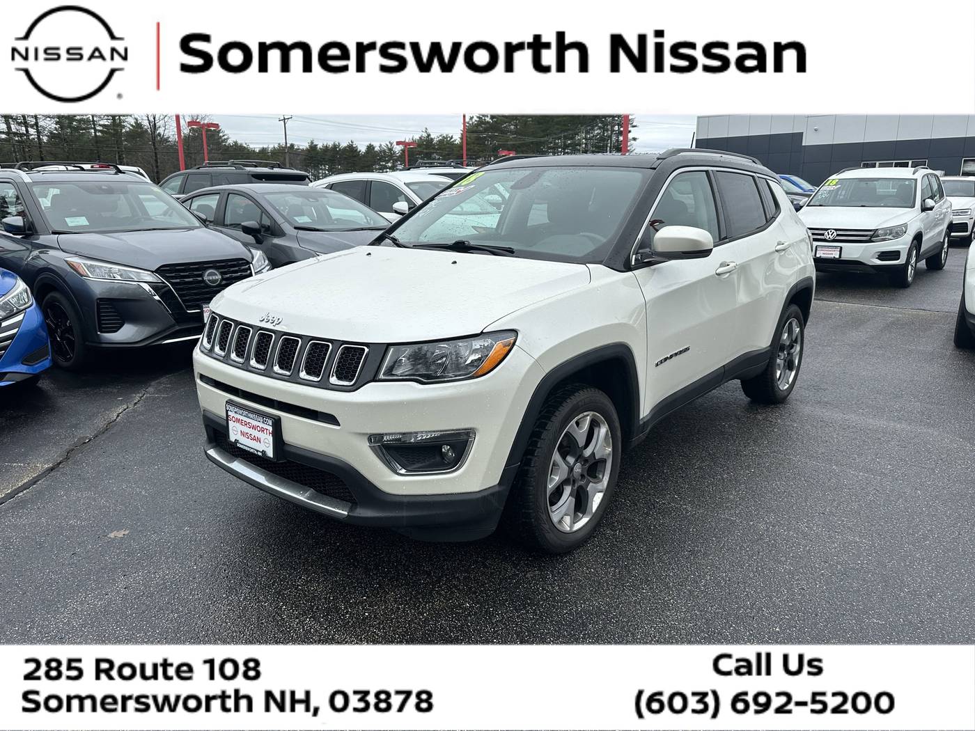 2018 Jeep Compass Limited — SUV — 94,451 mi — Somersworth, NH