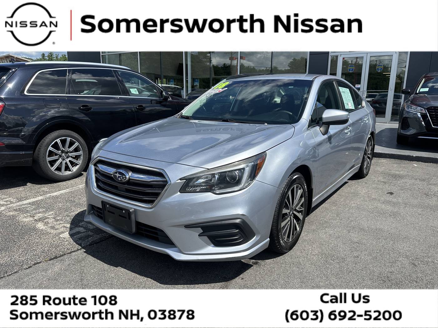 2018 Subaru Legacy 2.5i Premium — Sedan — 96,783 mi — Somersworth, NH