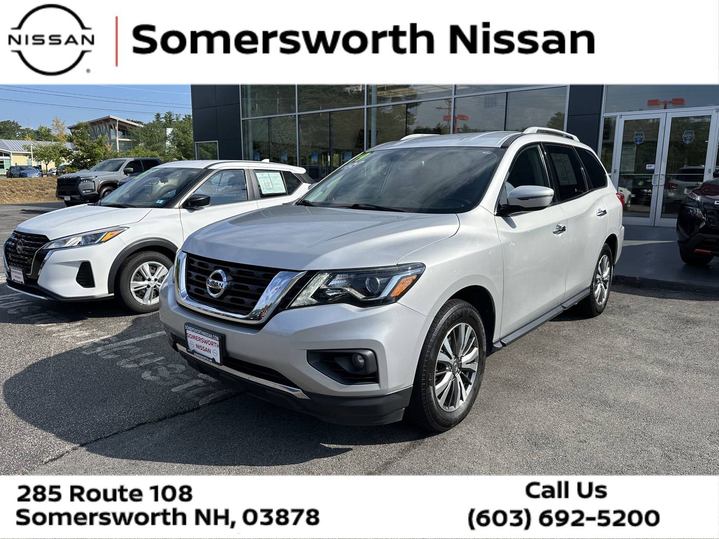 2019 Nissan Pathfinder SV — SUV — 93,185 mi — Somersworth, NH