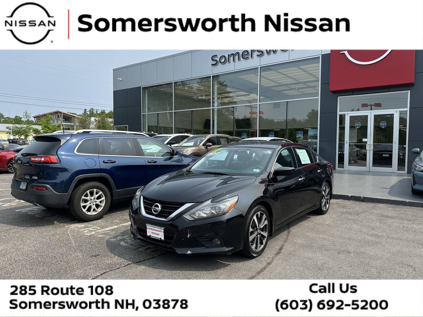 2017 Nissan Altima 2.5 SR — Sedan — 113,337 mi — Somersworth, NH