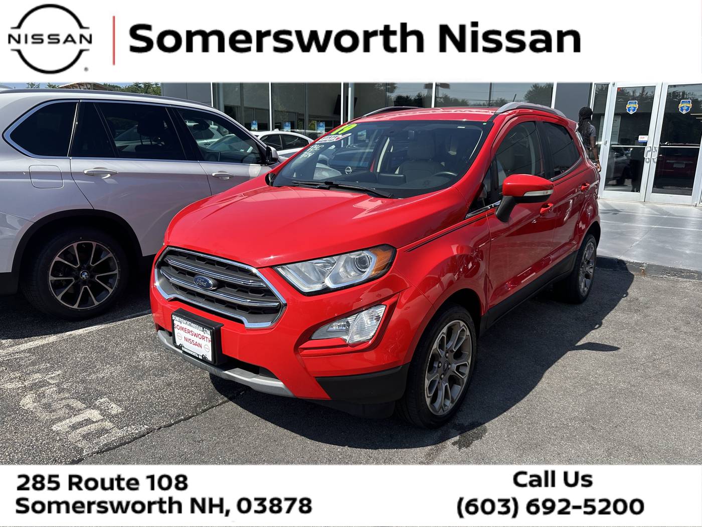 2019 Ford EcoSport Titanium — SUV — 86,744 mi — Somersworth, NH