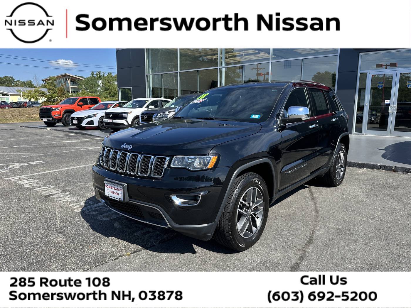 2018 Jeep Grand Cherokee Limited — SUV — 66,534 mi — Somersworth, NH