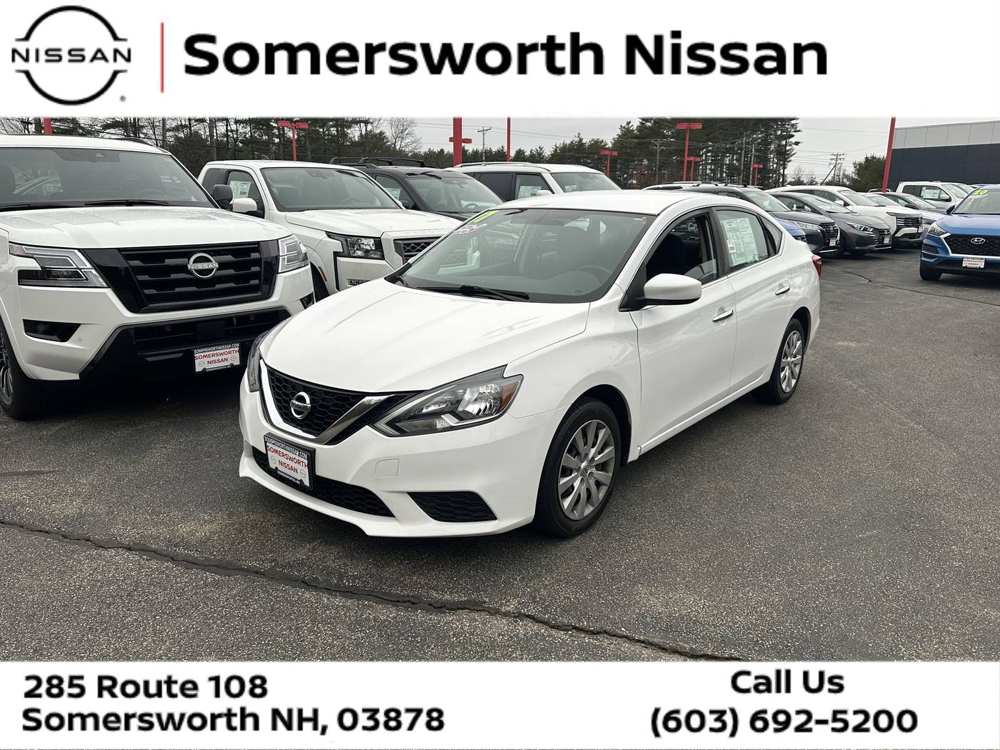 2017 Nissan Sentra S — Sedan — 66,686 mi — Somersworth, NH