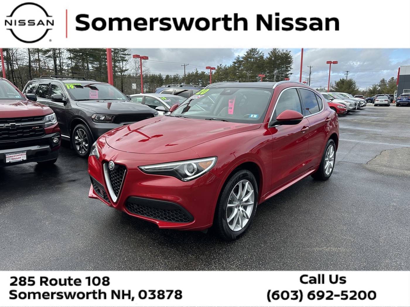 2020 Alfa Romeo Stelvio Ti Lusso — SUV — 61,992 mi — Somersworth, NH