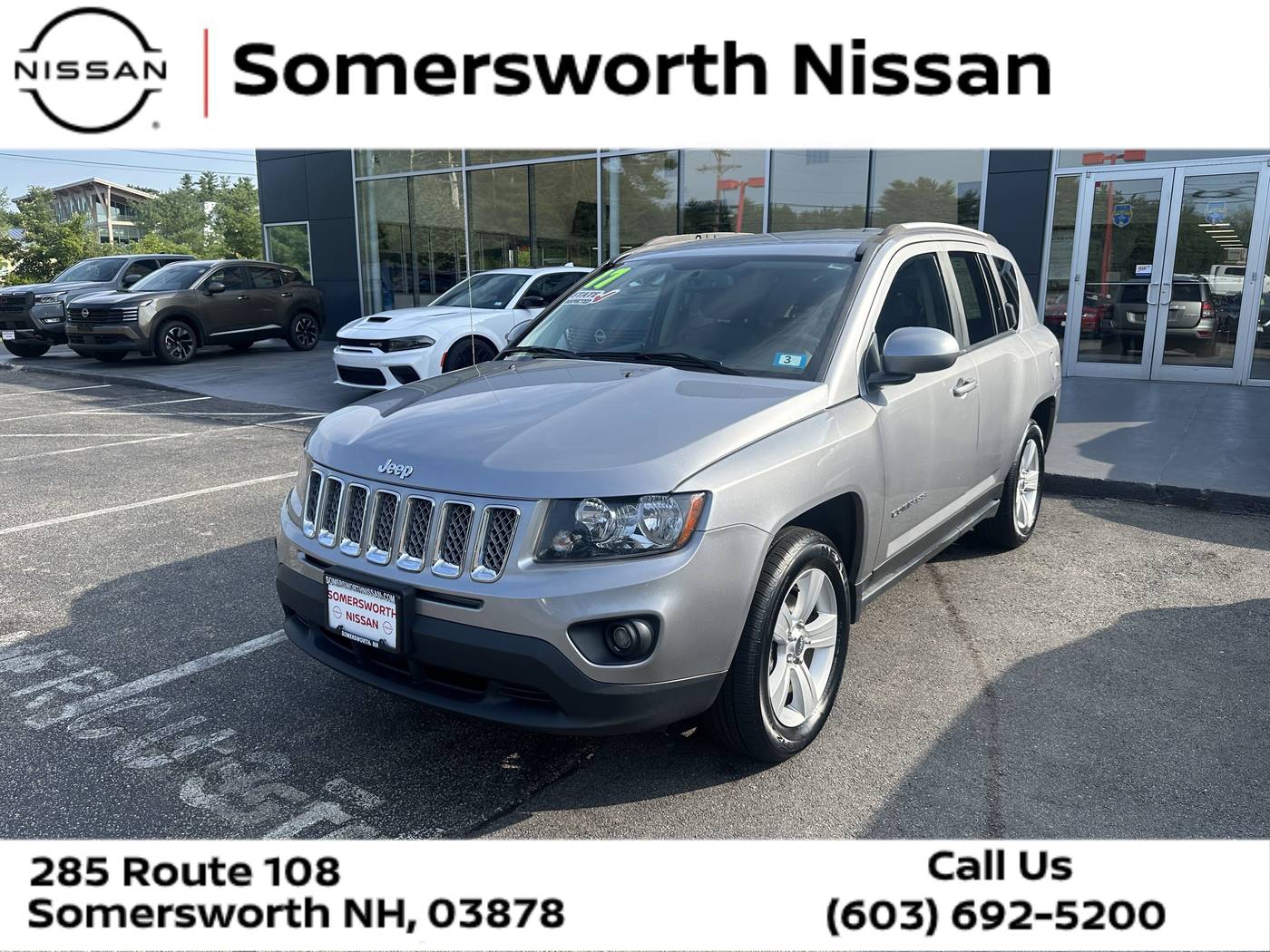 2017 Jeep Compass Latitude — SUV — 97,263 mi — Somersworth, NH