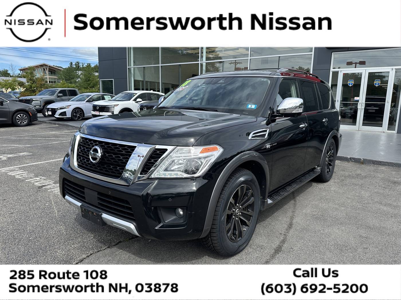 2018 Nissan Armada Platinum — SUV — 88,798 mi — Somersworth, NH