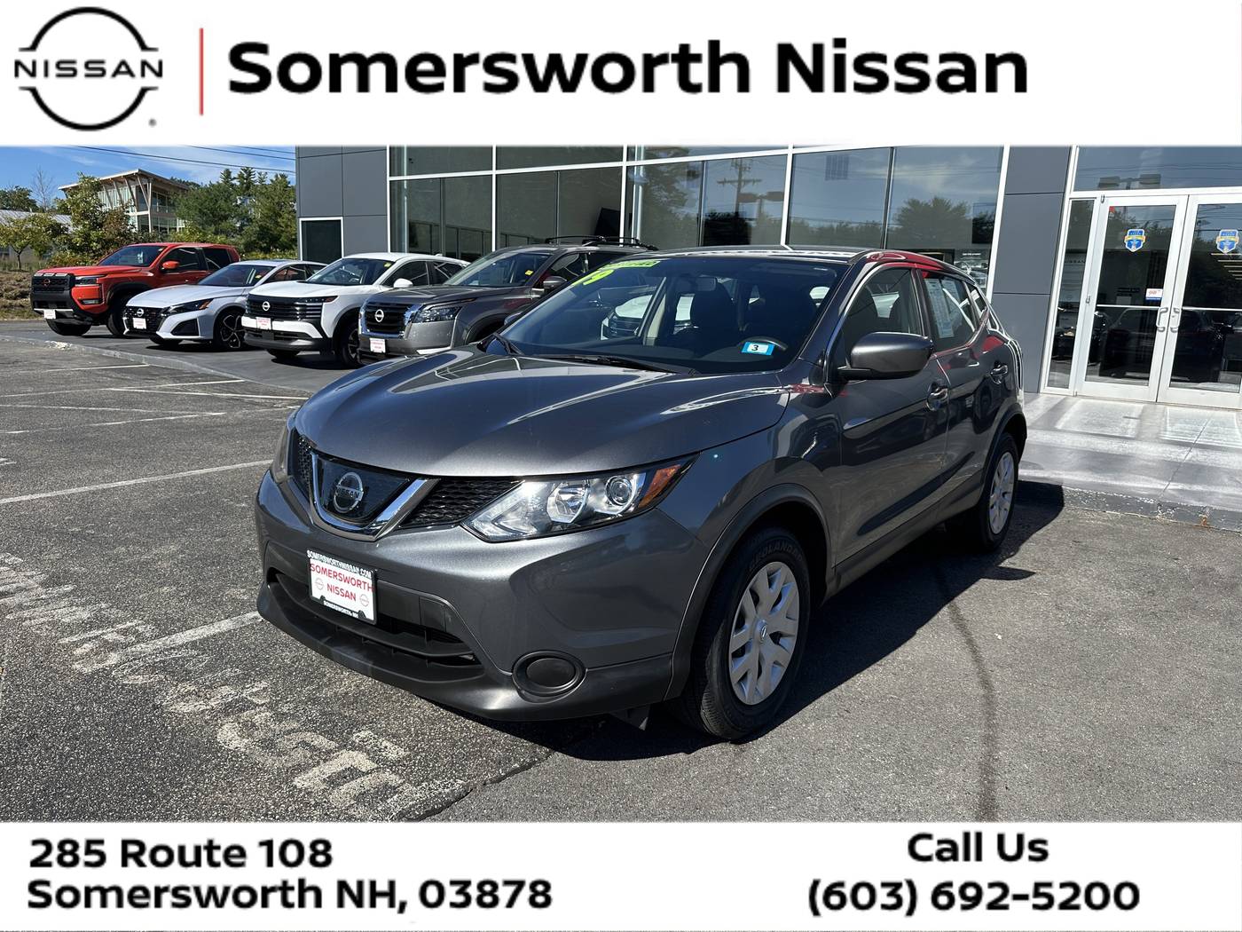 2019 Nissan Rogue Sport S — SUV — 43,566 mi — Somersworth, NH