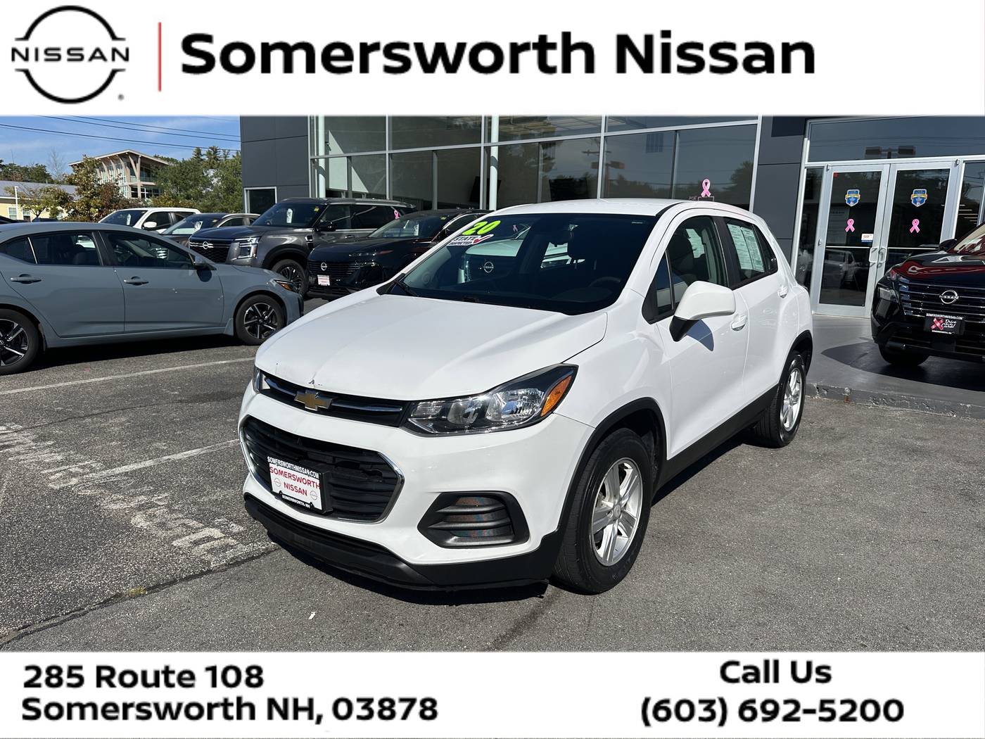 2020 Chevrolet Trax LS — SUV — 84,749 mi — Somersworth, NH