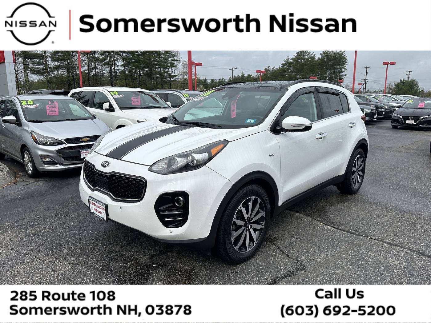 2018 Kia Sportage EX — SUV — 65,145 mi — Somersworth, NH