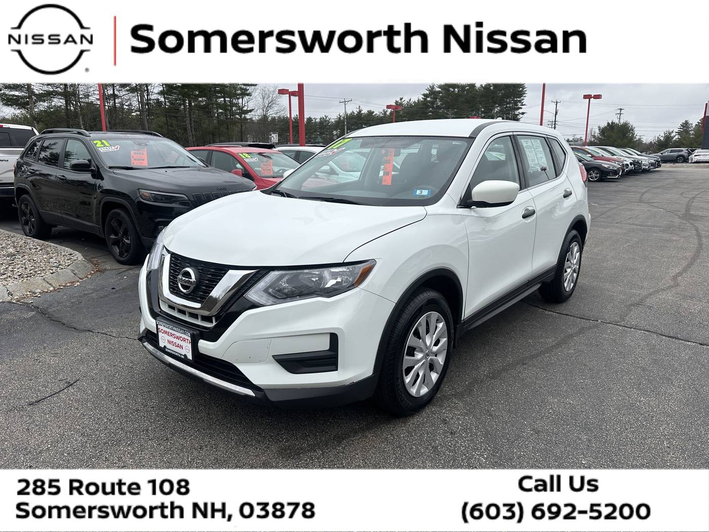 2017 Nissan Rogue S — SUV — 71,288 mi — Somersworth, NH