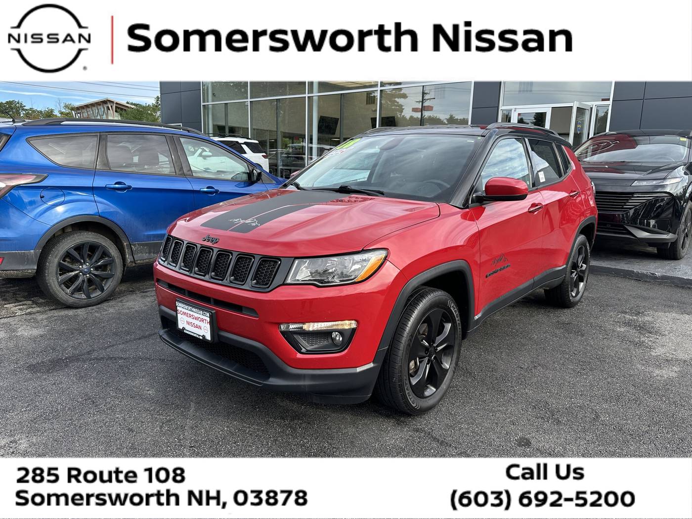 2018 Jeep Compass Altitude — SUV — 68,675 mi — Somersworth, NH