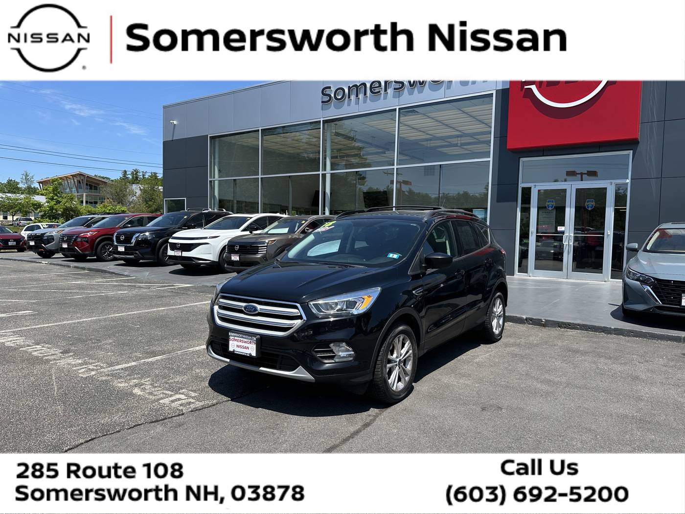 2018 Ford Escape SEL — SUV — 94,817 mi — Somersworth, NH