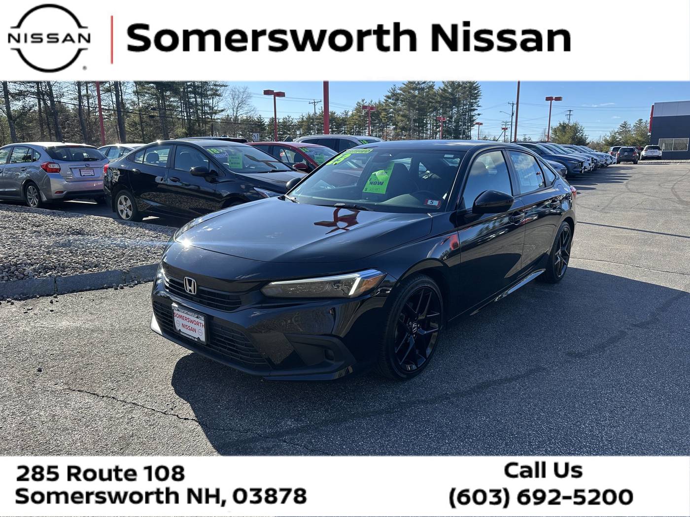 2023 Honda Civic Sport — Sedan — 33,455 mi — Somersworth, NH