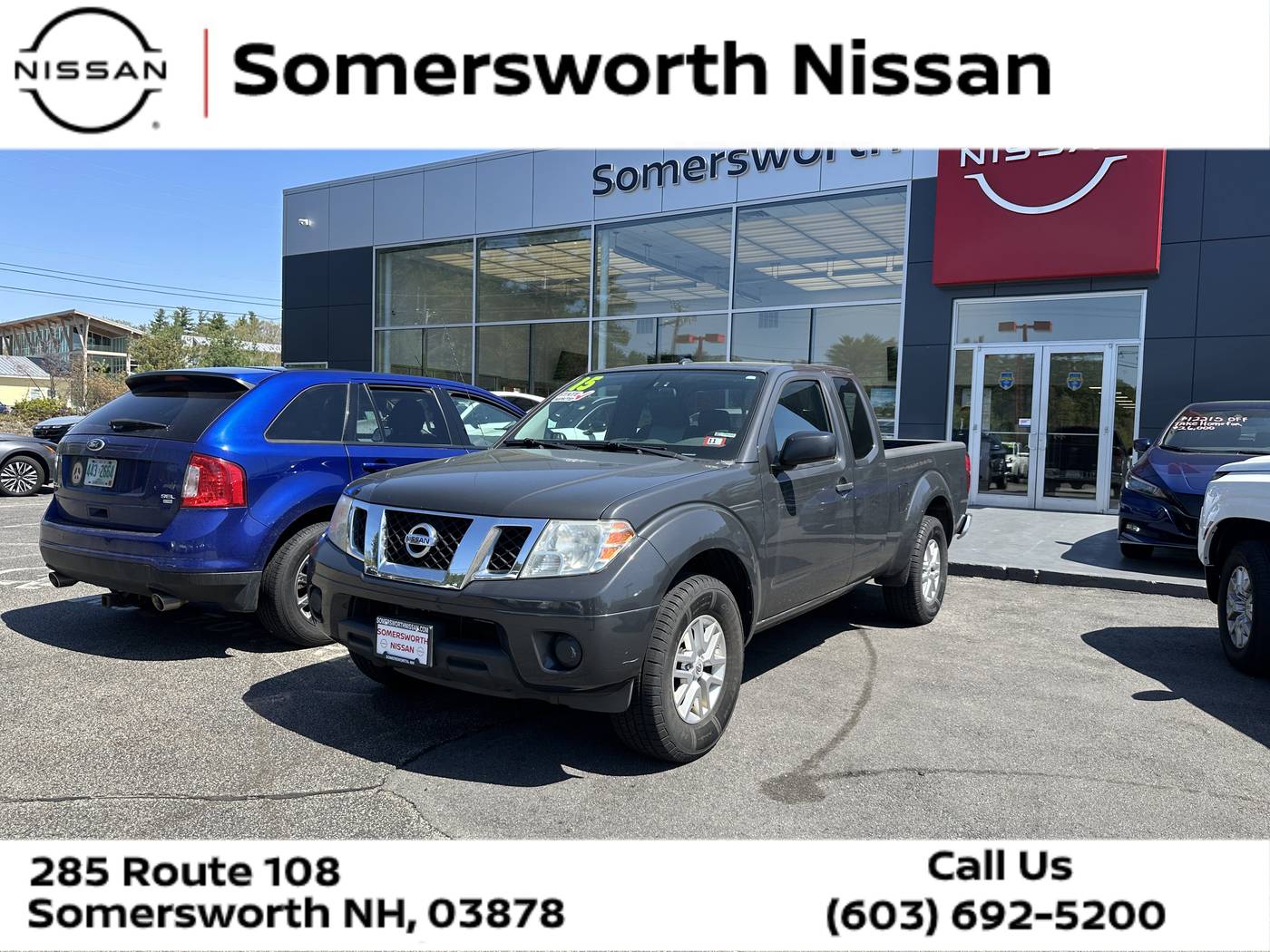 2015 Nissan Frontier SV — Pickup Truck — 92,786 mi — Somersworth, NH