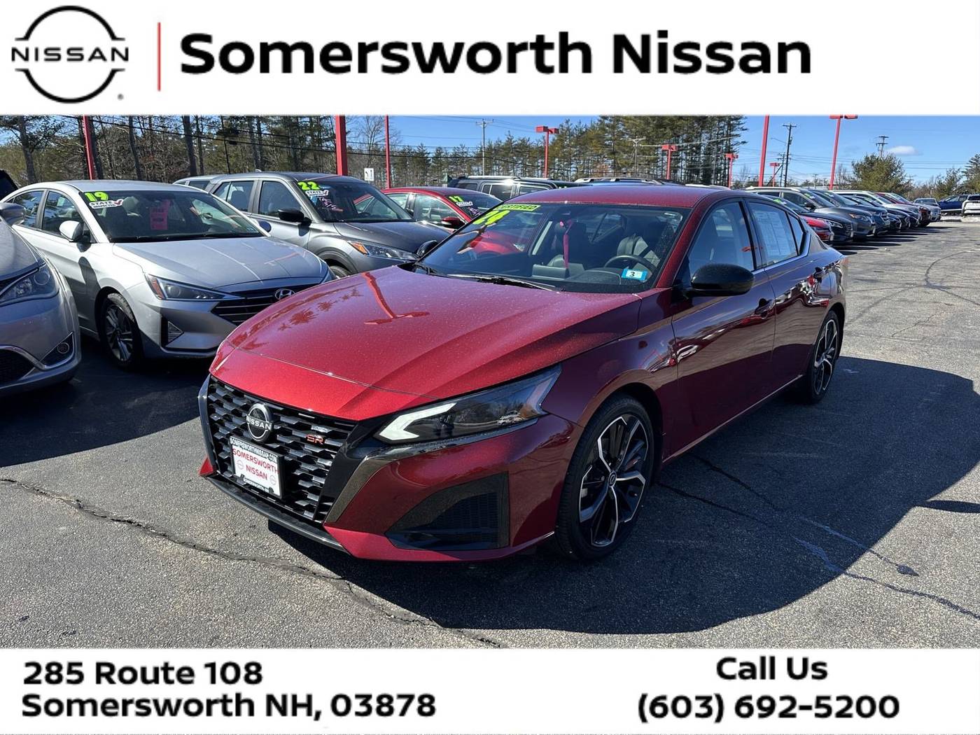 2024 Nissan Altima SR — Sedan — 23,095 mi — Somersworth, NH