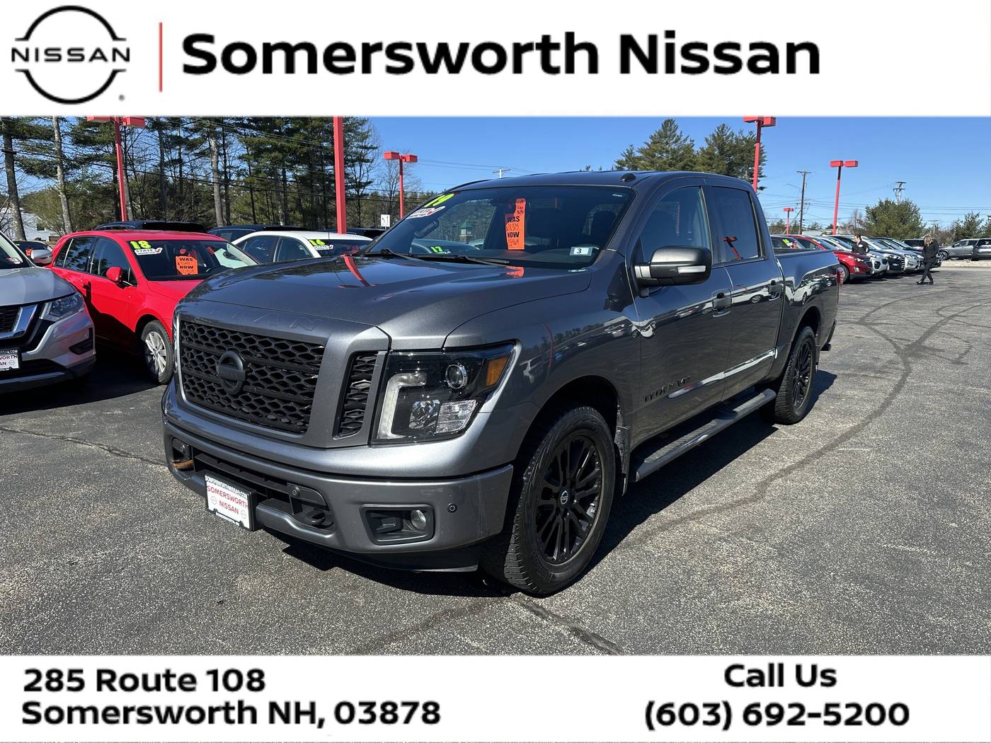 2019 Nissan Titan SV — Pickup Truck — 88,935 mi — Somersworth, NH