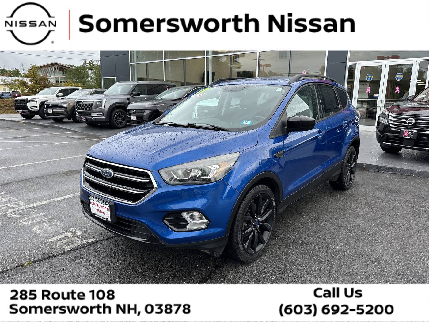 2017 Ford Escape SE — SUV — 115,121 mi — Somersworth, NH