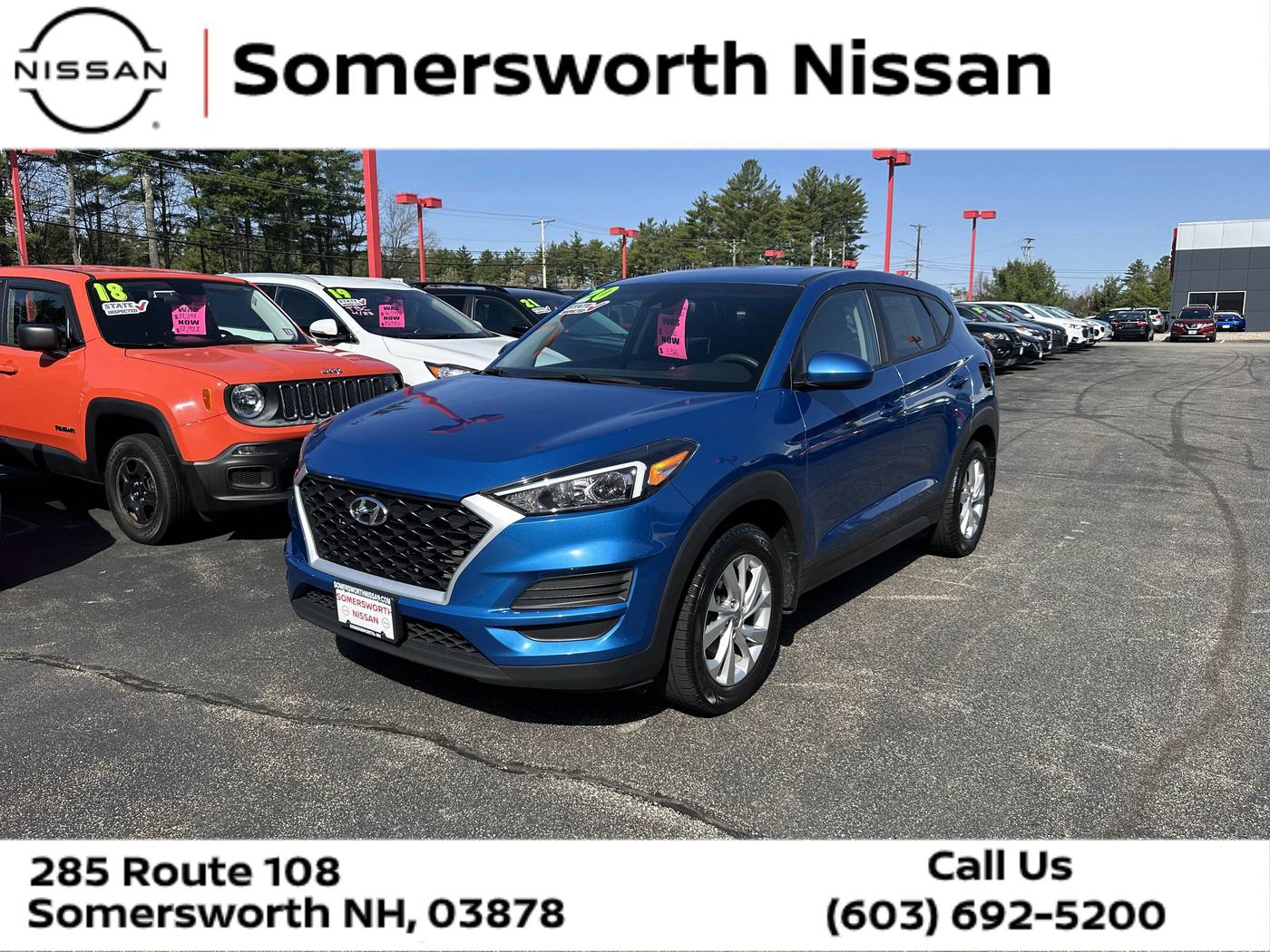 2020 Hyundai Tucson SE — SUV — 96,304 mi — Somersworth, NH