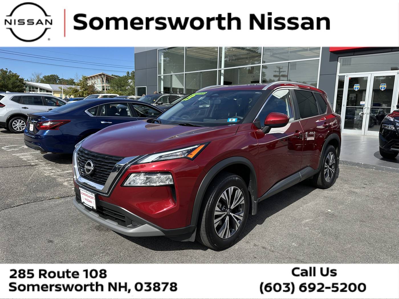 2023 Nissan Rogue SV — SUV — 24,709 mi — Somersworth, NH