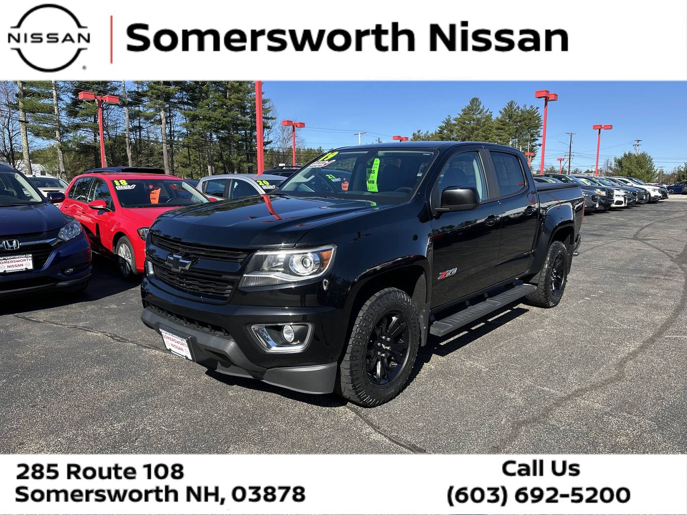 2019 Chevrolet Colorado Z71 — Pickup Truck — 86,370 mi — Somersworth, NH