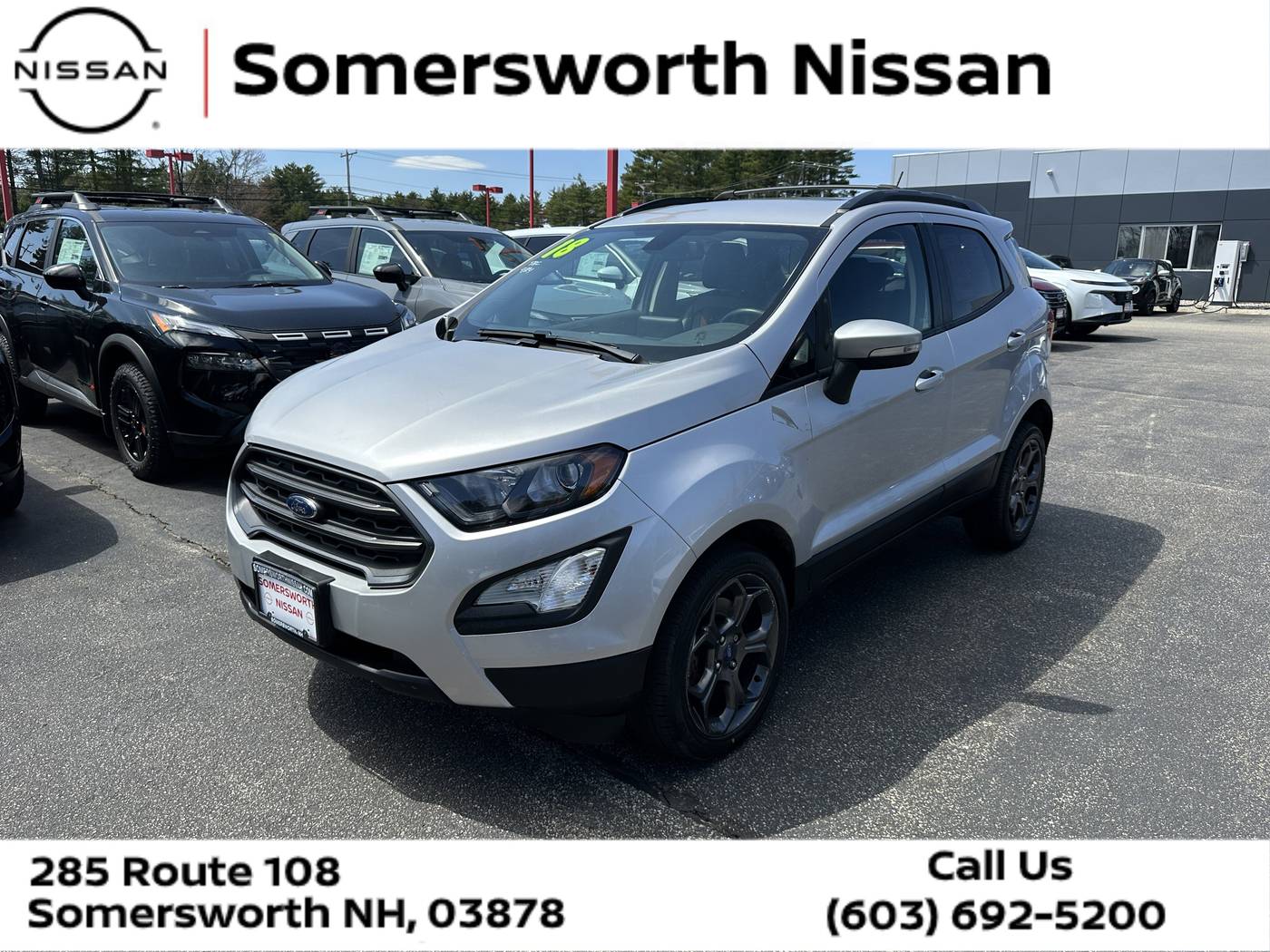2018 Ford EcoSport SES — SUV — 35,418 mi — Somersworth, NH