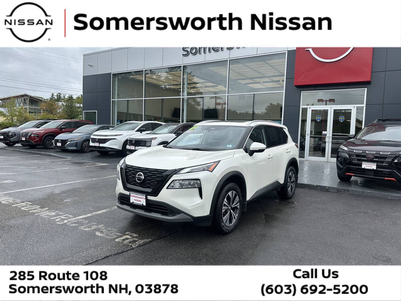 2021 Nissan Rogue SV — SUV — 56,598 mi — Somersworth, NH