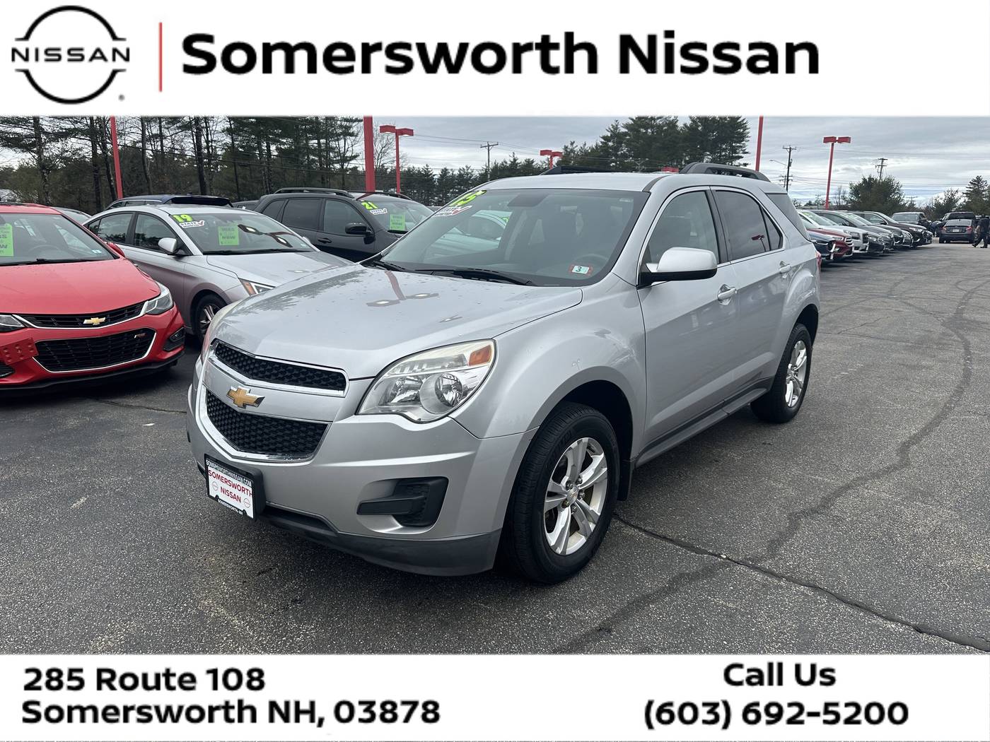 2015 Chevrolet Equinox LT — SUV — 63,732 mi — Somersworth, NH