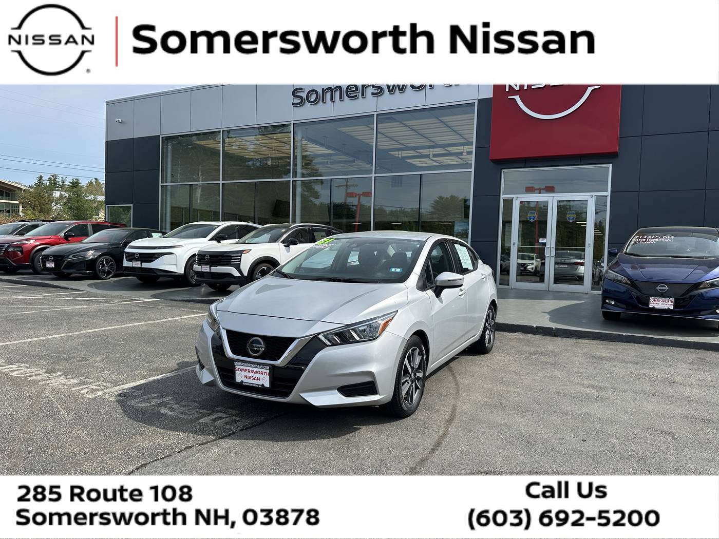 2021 Nissan Versa SV — Sedan — 71,083 mi — Somersworth, NH