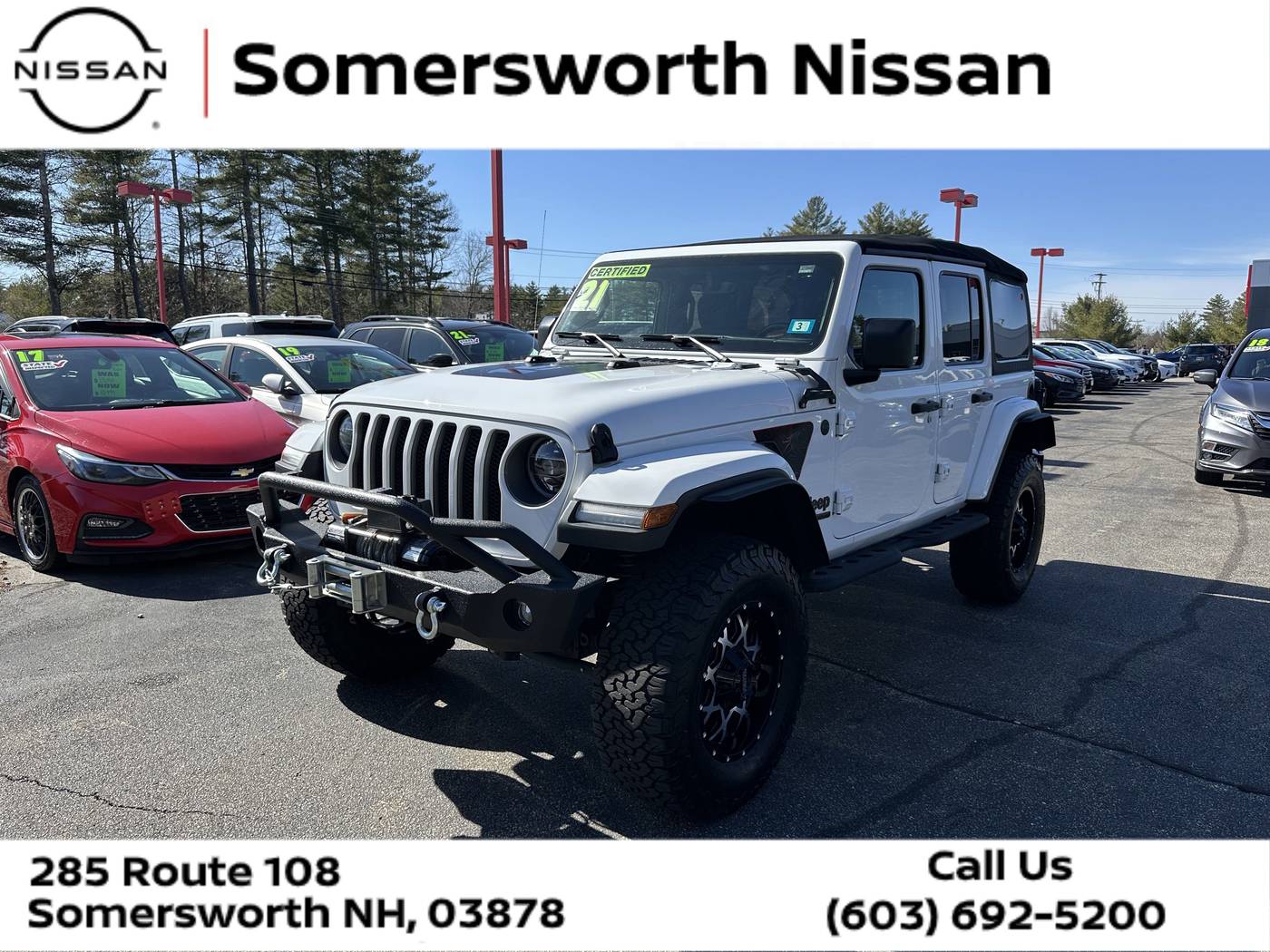 2021 Jeep Wrangler 80th Anniversary — SUV — 59,642 mi — Somersworth, NH