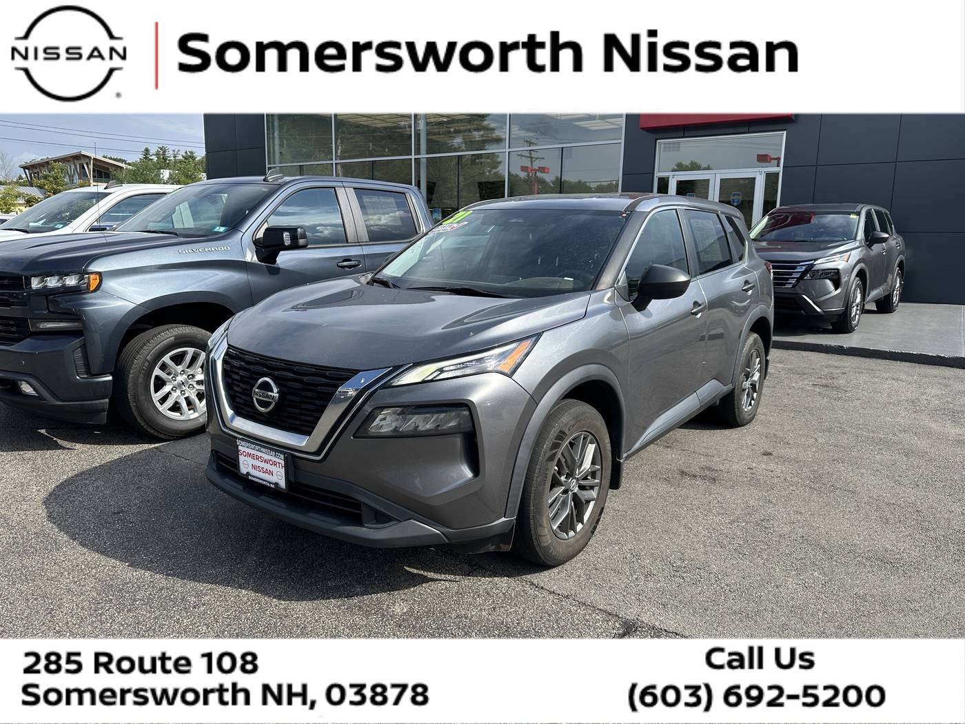 2021 Nissan Rogue S — SUV — 90,743 mi — Somersworth, NH