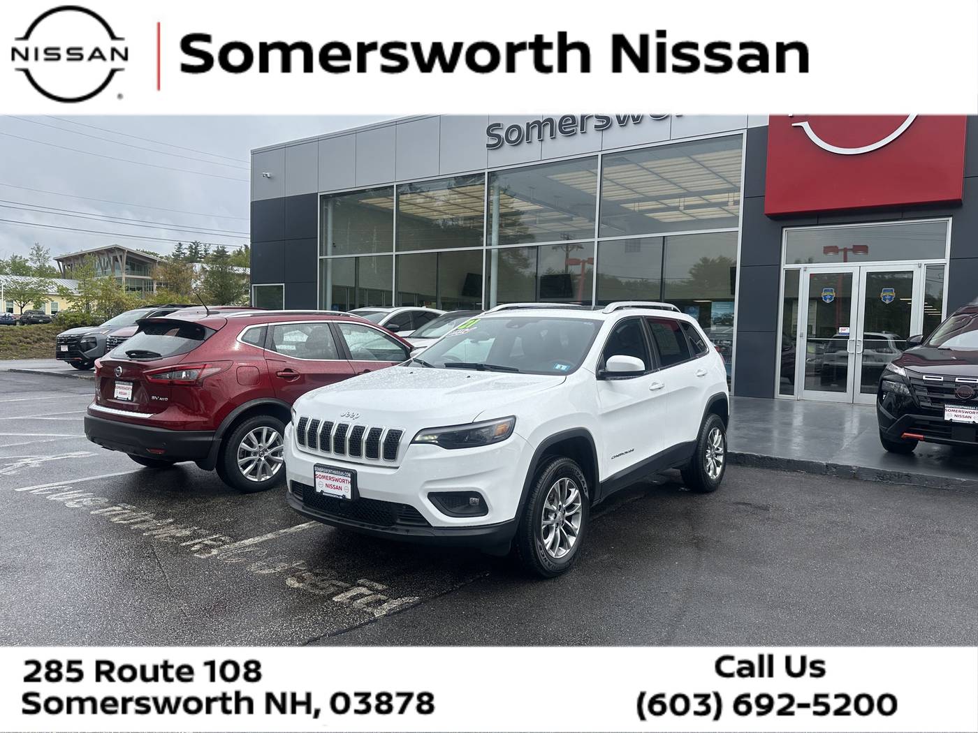 2021 Jeep Cherokee Latitude Lux — SUV — 98,978 mi — Somersworth, NH