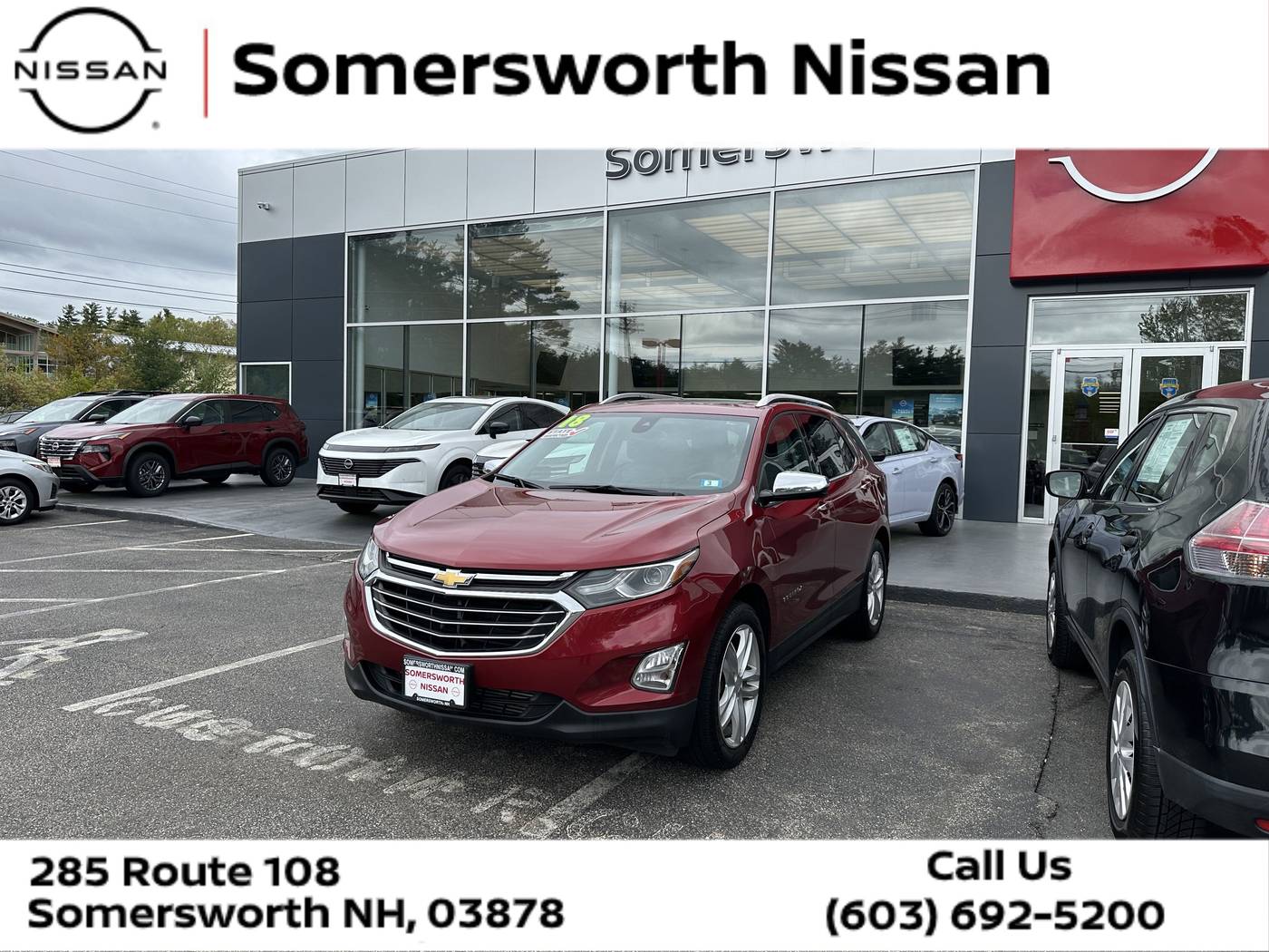 2018 Chevrolet Equinox Premier — SUV — 80,502 mi — Somersworth, NH
