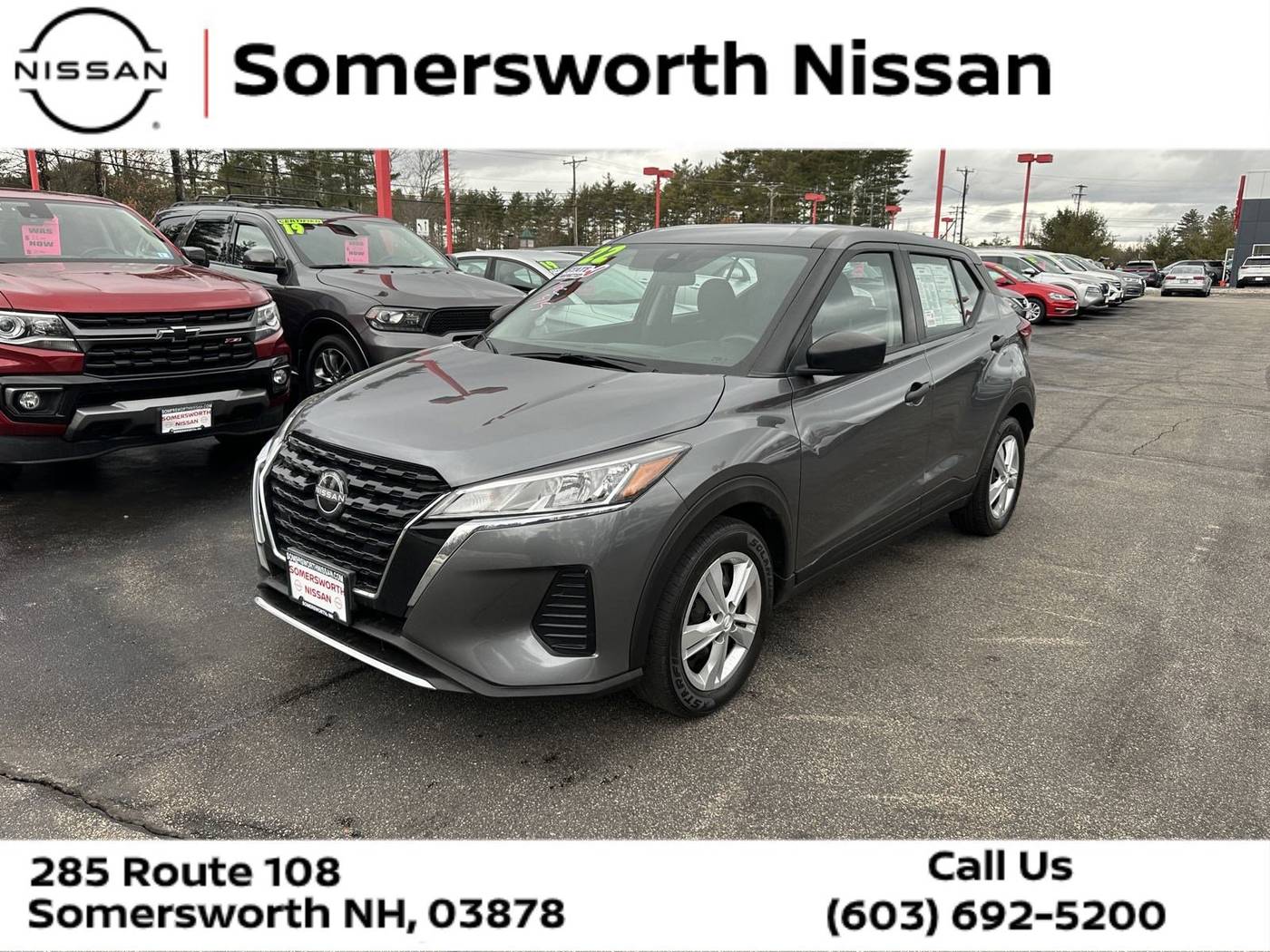 2022 Nissan Kicks S — SUV — 74,100 mi — Somersworth, NH