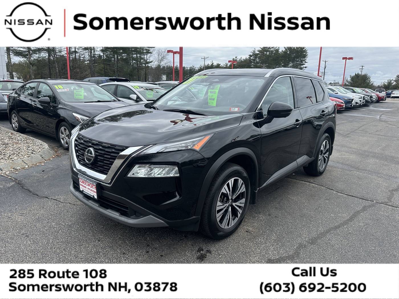 2021 Nissan Rogue SV — SUV — 43,482 mi — Somersworth, NH