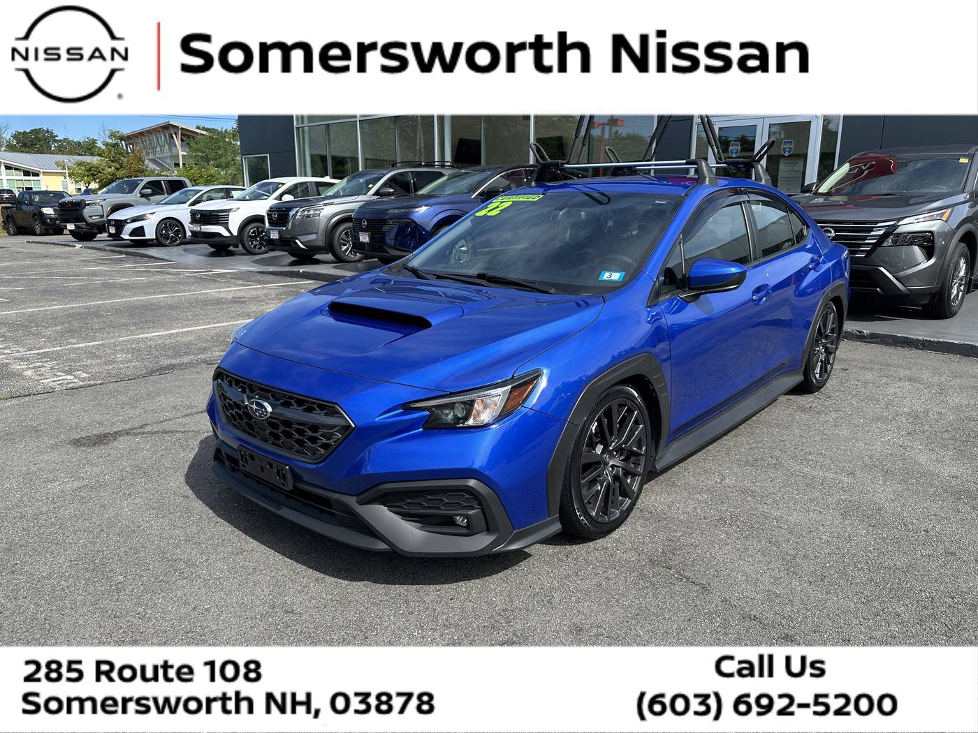 2022 Subaru WRX Premium — Sedan — 32,510 mi — Somersworth, NH
