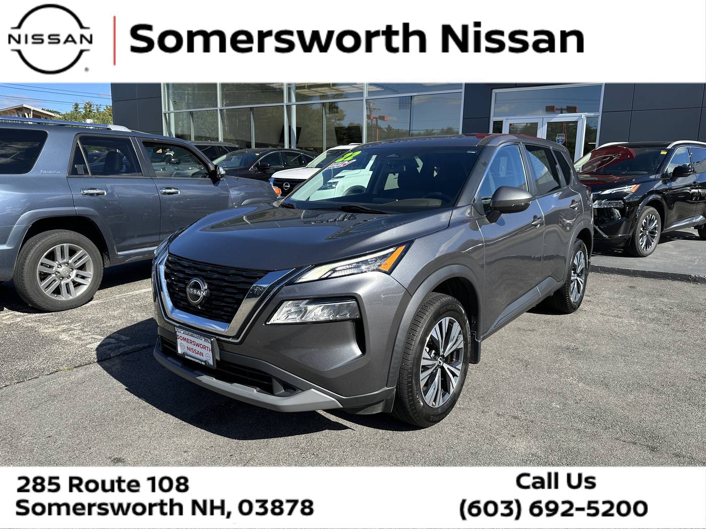 2022 Nissan Rogue SV — SUV — 61,123 mi — Somersworth, NH