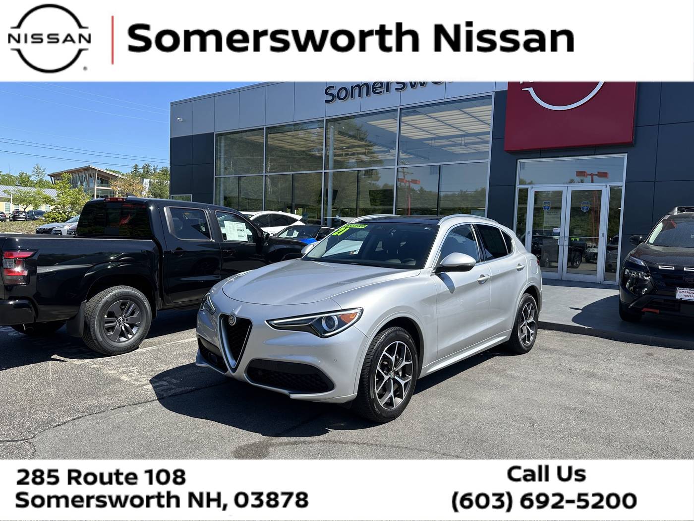 2021 Alfa Romeo Stelvio Ti — SUV — 31,490 mi — Somersworth, NH