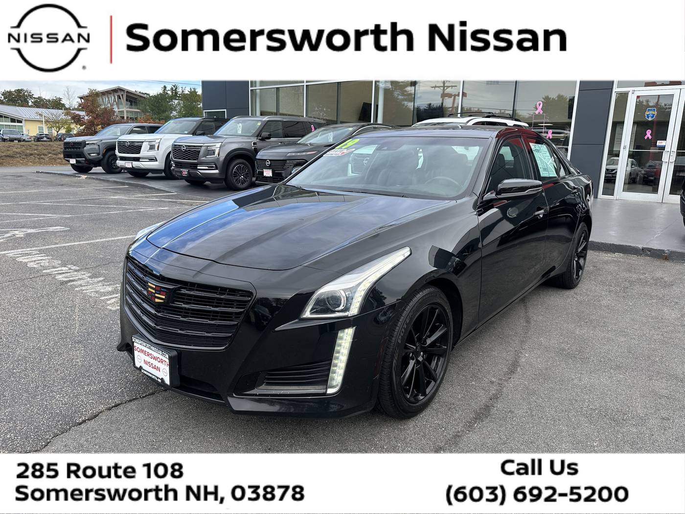 2019 Cadillac CTS Luxury — Sedan — 60,556 mi — Somersworth, NH