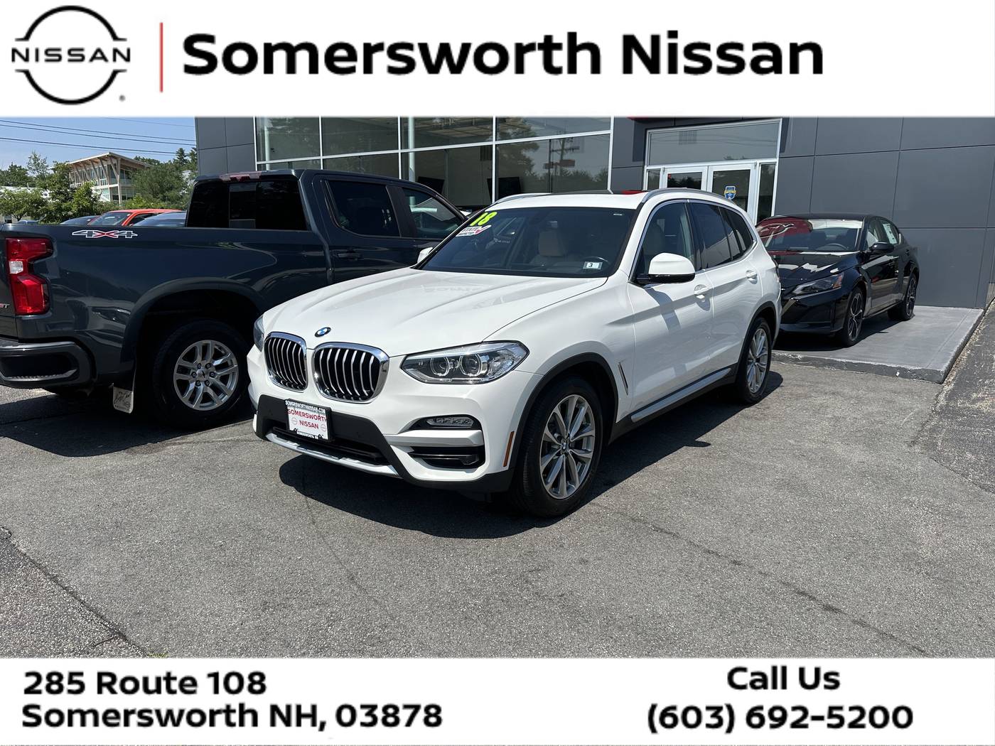 2018 BMW X3 30i — SUV — 81,890 mi — Somersworth, NH