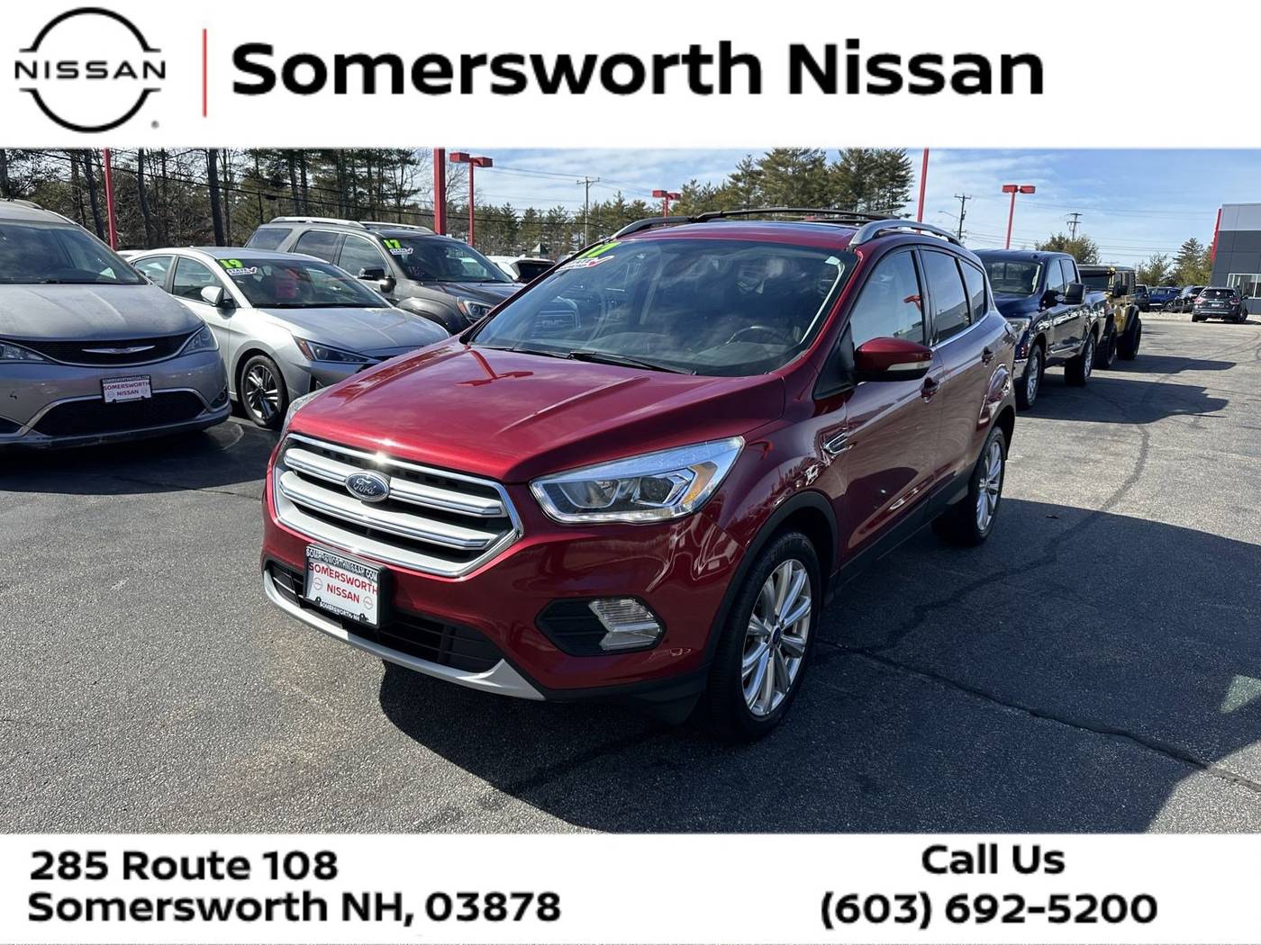2017 Ford Escape Titanium — SUV — 85,312 mi — Somersworth, NH