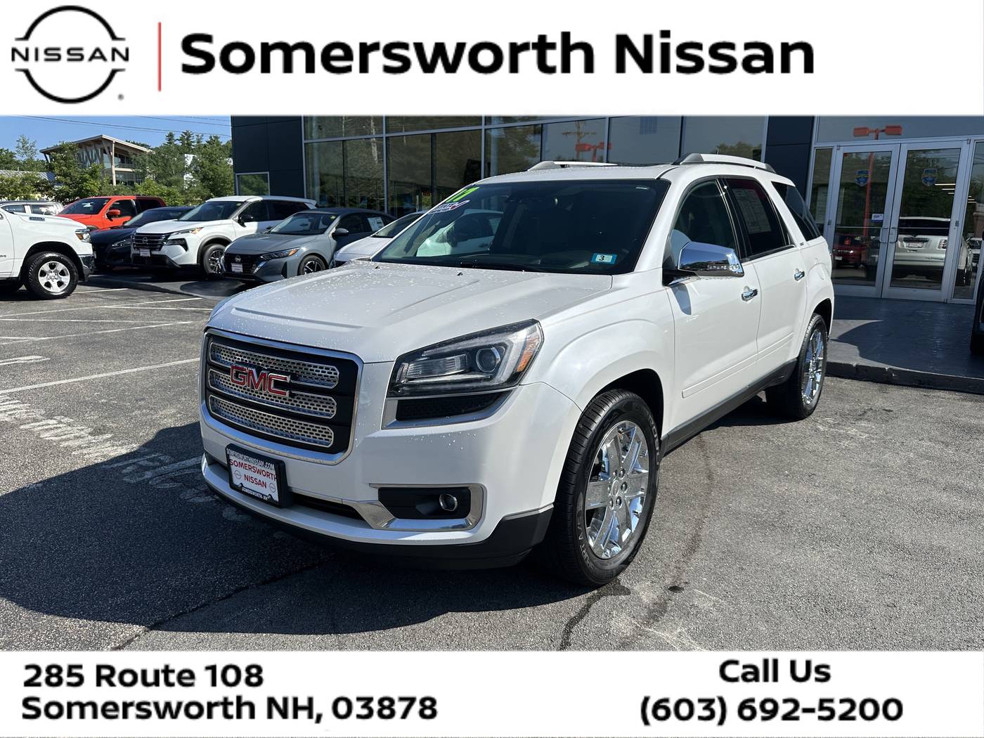 2017 GMC Acadia Limited Limited — SUV — 87,152 mi — Somersworth, NH