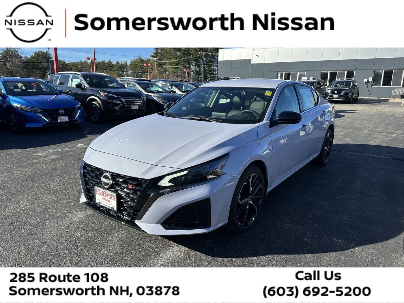 2025 Nissan Altima SR — Sedan — 7 mi — Somersworth, NH
