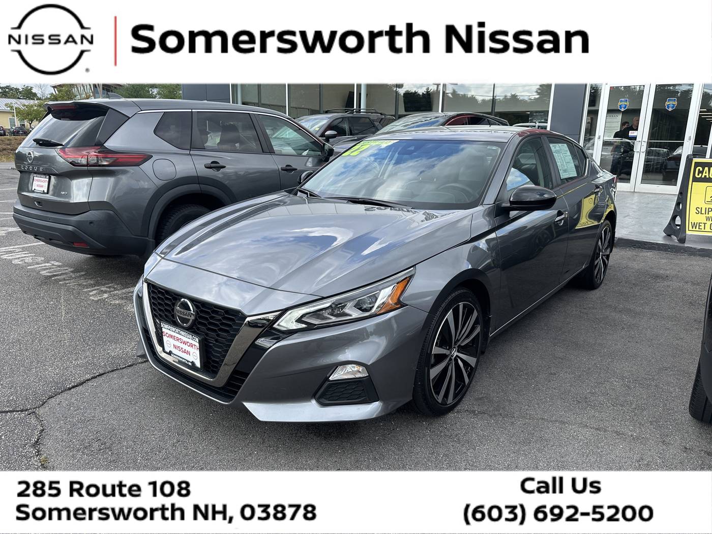 2022 Nissan Altima SR — Sedan — 30,365 mi — Somersworth, NH