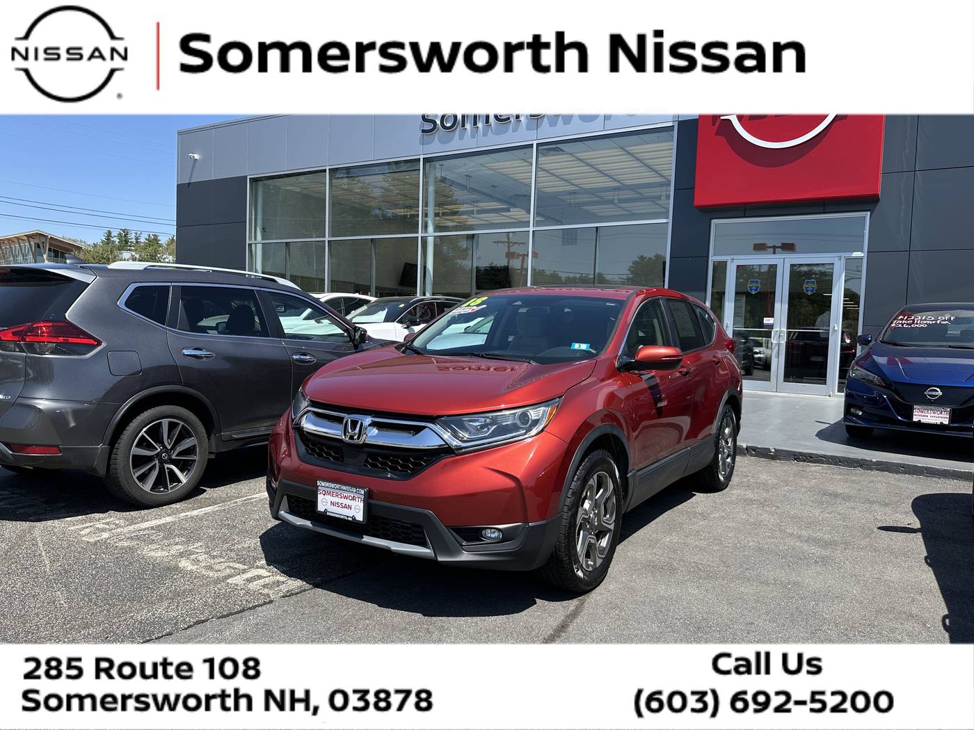 2018 Honda CR-V EX — SUV — 115,033 mi — Somersworth, NH