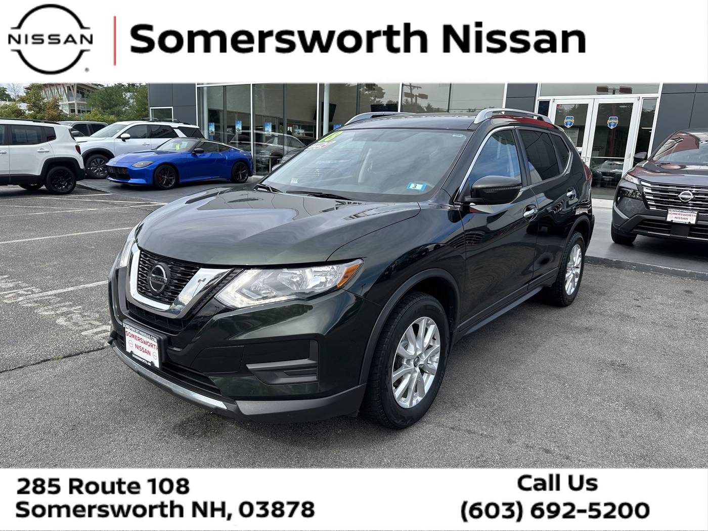 2018 Nissan Rogue SV — SUV — 94,105 mi — Somersworth, NH