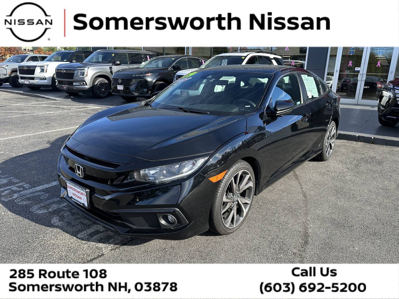 2019 Honda Civic Sport — Sedan — 79,433 mi — Somersworth, NH