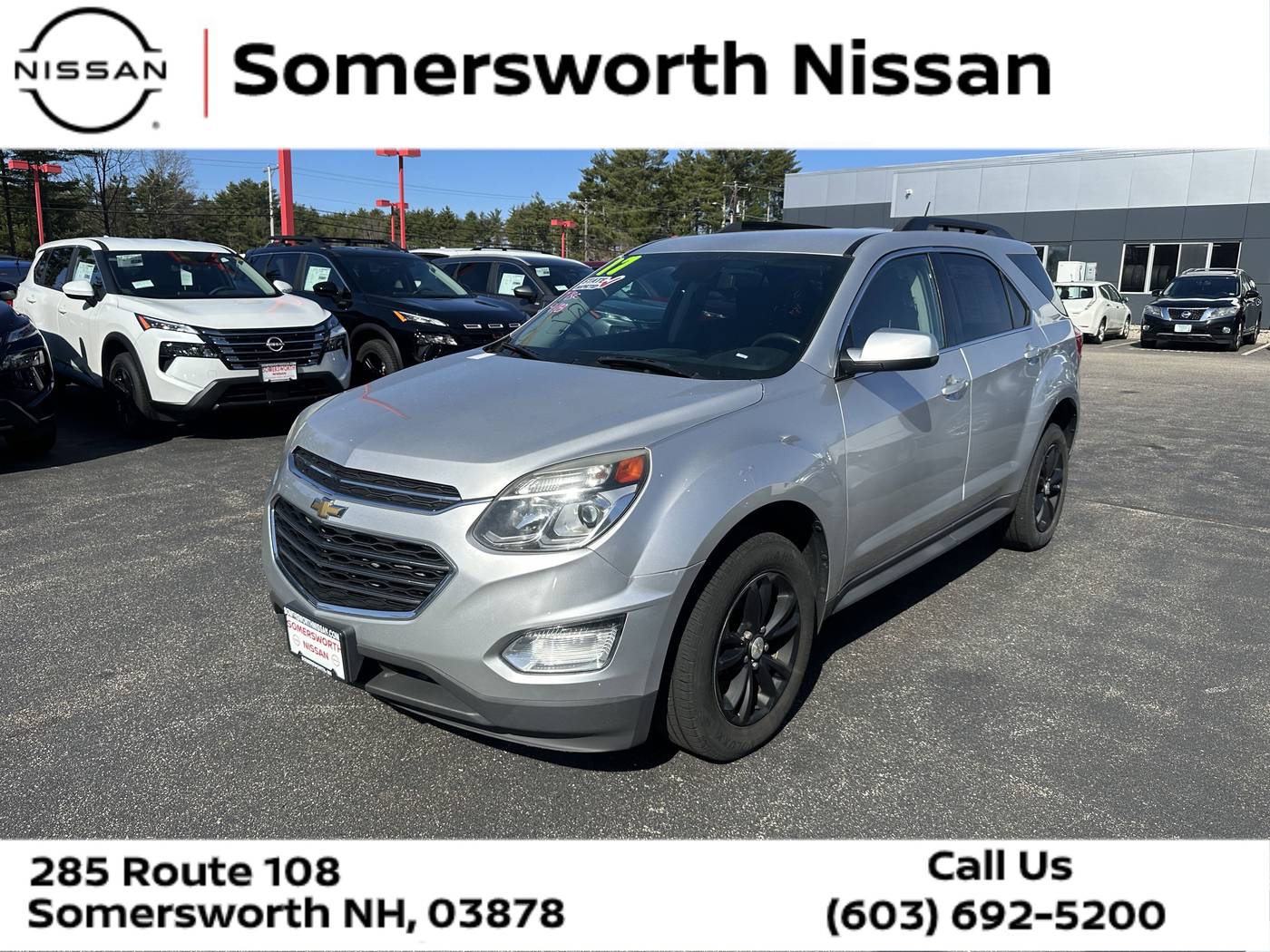 2017 Chevrolet Equinox LT — SUV — 86,531 mi — Somersworth, NH